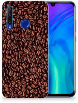 B2Ctelecom Honor 20 Lite Siliconen Case Koffiebonen