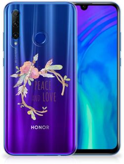 B2Ctelecom Honor 20 Lite Telefoonhoesje met Naam Boho Text