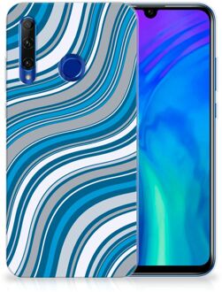 B2Ctelecom Honor 20 Lite TPU bumper Waves Blue