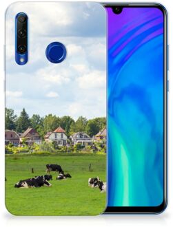 B2Ctelecom Honor 20 Lite TPU Hoesje Koeien