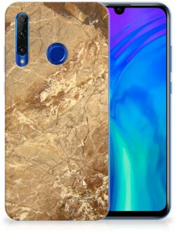 B2Ctelecom Honor 20 Lite TPU Siliconen Hoesje Marmer Beige