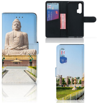 B2Ctelecom Honor 20 Pro Flip Cover Boeddha