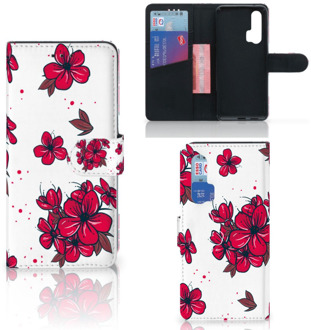 B2Ctelecom Honor 20 Pro Hoesje Blossom Rood