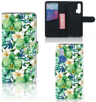 B2Ctelecom Honor 20 Pro Hoesje Orchidee Groen