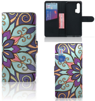 B2Ctelecom Honor 20 Pro Hoesje Purple Flower