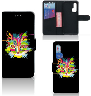 B2Ctelecom Honor 20 Pro Leuk Hoesje Cat Color