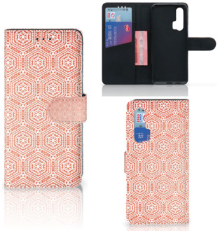 B2Ctelecom Honor 20 Pro Telefoon Hoesje Pattern Orange