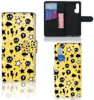 B2Ctelecom Honor 20 Pro Telefoonhoesje met Naam Punk Yellow