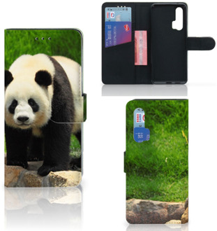 B2Ctelecom Honor 20 Pro Telefoonhoesje met Pasjes Panda