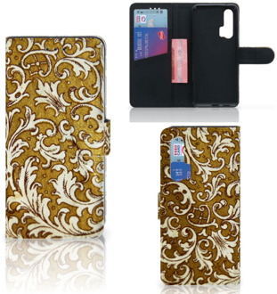 B2Ctelecom Honor 20 Pro Wallet Case Barok Goud