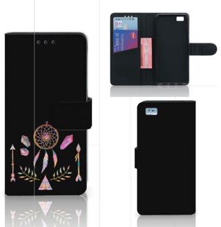 B2Ctelecom Huawei Ascend P8 Lite Bookcase Hoesje Boho Dreamcatcher