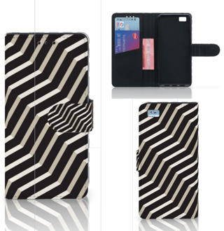 B2Ctelecom Huawei Ascend P8 Lite Bookcase Hoesje Design Illusion