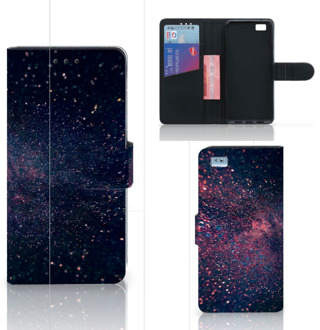 B2Ctelecom Huawei Ascend P8 Lite Bookcase Hoesje Design Stars