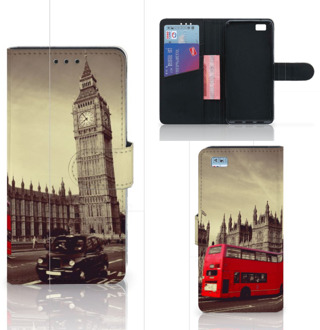 B2Ctelecom Huawei Ascend P8 Lite Uniek Hoesje London City