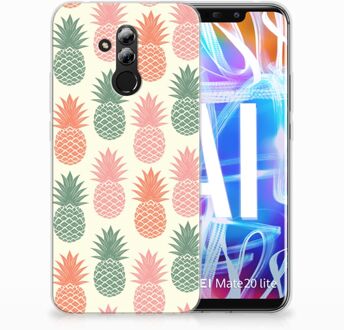 B2Ctelecom Huawei Mate 20 Lite TPU Hoesje Design Ananas