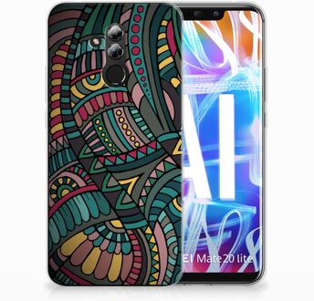 B2Ctelecom Huawei Mate 20 Lite TPU Hoesje Design Aztec