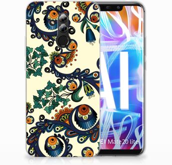 B2Ctelecom Huawei Mate 20 Lite TPU Hoesje Design Barok Flower