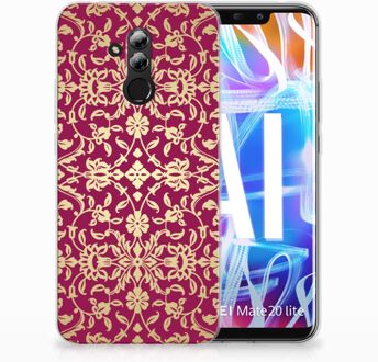 B2Ctelecom Huawei Mate 20 Lite TPU Hoesje Design Barok Pink