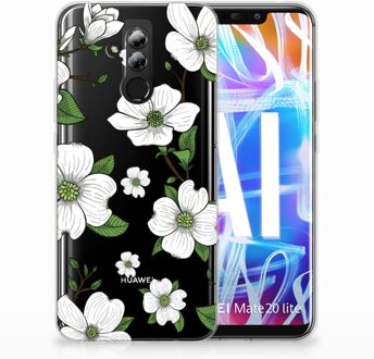 B2Ctelecom Huawei Mate 20 Lite TPU Hoesje Design Dogwood Flowers