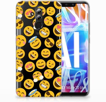 B2Ctelecom Huawei Mate 20 Lite TPU Hoesje Design Emoji