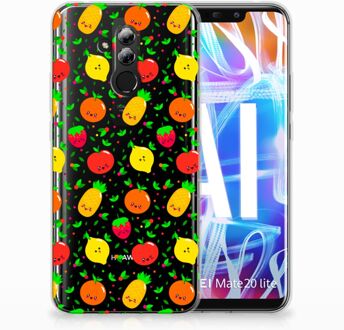 B2Ctelecom Huawei Mate 20 Lite TPU Hoesje Design Fruits