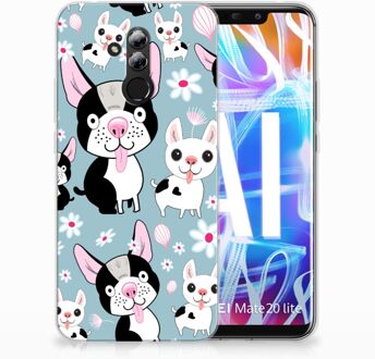 B2Ctelecom Huawei Mate 20 Lite TPU Hoesje Design Hondjes