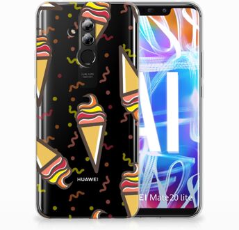 B2Ctelecom Huawei Mate 20 Lite TPU Hoesje Design Icecream