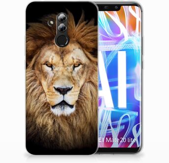 B2Ctelecom Huawei Mate 20 Lite TPU Hoesje Design Leeuw