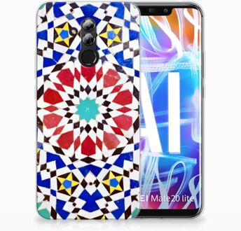 B2Ctelecom Huawei Mate 20 Lite TPU Hoesje Design Mozaïek