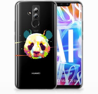 B2Ctelecom Huawei Mate 20 Lite TPU Hoesje Design Panda Color