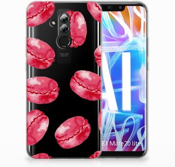 B2Ctelecom Huawei Mate 20 Lite TPU Hoesje Design Pink Macarons