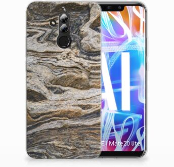 B2Ctelecom Huawei Mate 20 Lite TPU Hoesje Design Steen