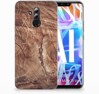 B2Ctelecom Huawei Mate 20 Lite TPU Hoesje Design Tree Trunk