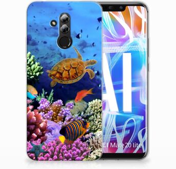 B2Ctelecom Huawei Mate 20 Lite TPU Hoesje Design Vissen