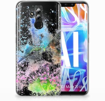 B2Ctelecom Huawei Mate 20 Lite TPU Hoesje Design Vogel