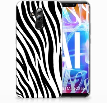 B2Ctelecom Huawei Mate 20 Lite TPU Hoesje Design Zebra