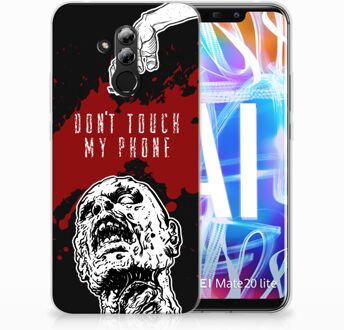 B2Ctelecom Huawei Mate 20 Lite TPU Hoesje Design Zombie Blood