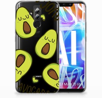 B2Ctelecom Huawei Mate 20 Lite Uniek TPU Hoesje Avocado Singing