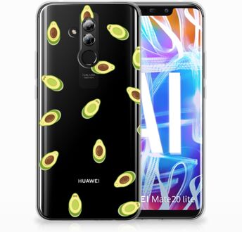 B2Ctelecom Huawei Mate 20 Lite Uniek TPU Hoesje Avocado