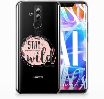 B2Ctelecom Huawei Mate 20 Lite Uniek TPU Hoesje Boho Stay Wild