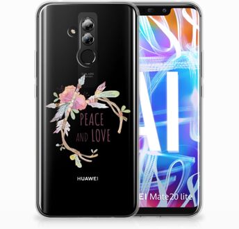 B2Ctelecom Huawei Mate 20 Lite Uniek TPU Hoesje Boho Text