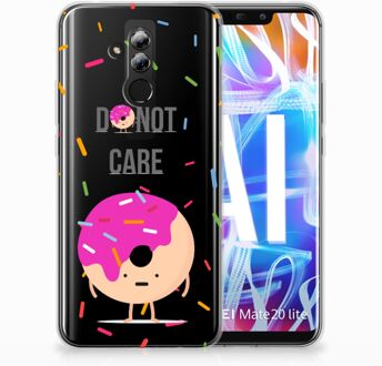 B2Ctelecom Huawei Mate 20 Lite Uniek TPU Hoesje Donut