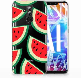 B2Ctelecom Huawei Mate 20 Lite Uniek TPU Hoesje Watermelons