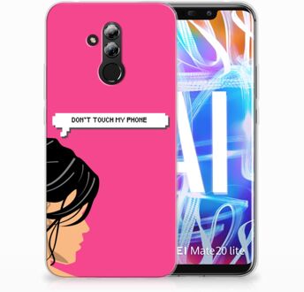 B2Ctelecom Huawei Mate 20 Lite Uniek TPU Hoesje Woman DTMP