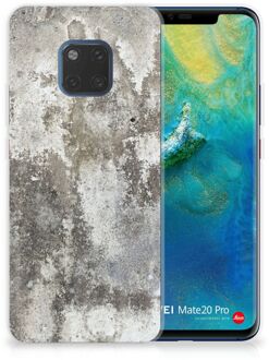 B2Ctelecom Huawei Mate 20 Pro TPU Hoesje Design Beton