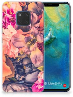 B2Ctelecom Huawei Mate 20 Pro TPU Hoesje Design Bosje Bloemen