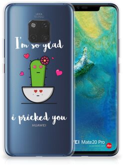 B2Ctelecom Huawei Mate 20 Pro TPU Hoesje Design Cactus Glad