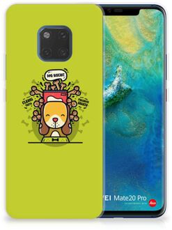 B2Ctelecom Huawei Mate 20 Pro TPU Hoesje Design Doggy Biscuit