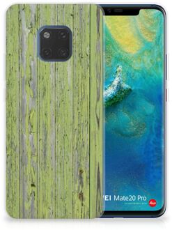 B2Ctelecom Huawei Mate 20 Pro TPU Hoesje Design Green Wood