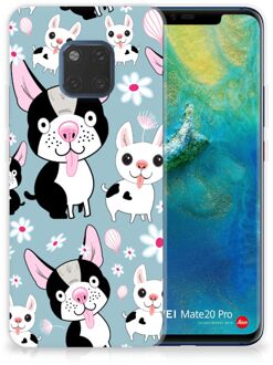 B2Ctelecom Huawei Mate 20 Pro TPU Hoesje Design Hondjes